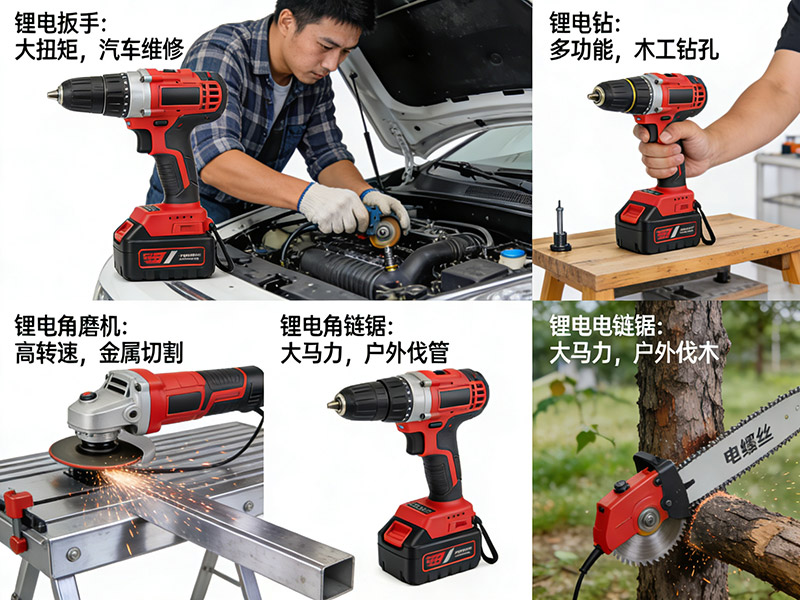 Lithium-Ion Cordless Power Tools Full Specifications